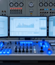 	 工厂设备操控台及监控屏幕11713#横屏 