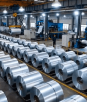 工厂内金属卷材生产线场景8529#横屏 