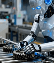 	 工厂内机器人操作齿轮11251#横屏 