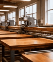 工厂内机械设备与工作台场景8697#横屏 