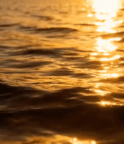 夕阳下波光粼粼的水面(1)11566#横屏 