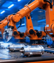 工厂机械臂自动化生产线(3)7395#横屏 