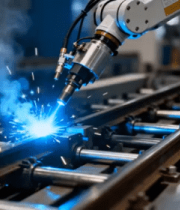 工厂机械臂焊接作业素材(1)10900#横屏 