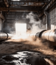 工厂内大型管道场景7719#横屏 