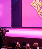 舞台活动现场观众与摄像师5762#横屏 