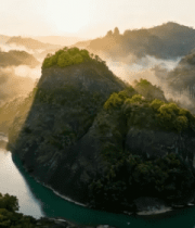 武夷山自然风光全景10919#横屏 