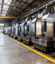 工厂车间内排列的工业机械6149#横屏 