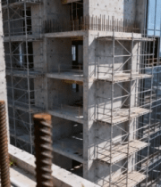 	 高楼建筑工地施工近景6538#横屏 