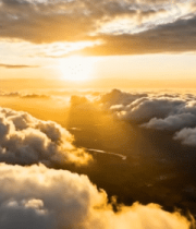 高空云海日出景象(2)6657#横屏 