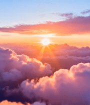 高空云海日出景观(2)6399#横屏 