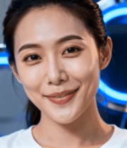 微笑女性特写素材(1)10684#横屏 