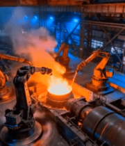 钢铁厂自动化炼钢场景8233#横屏 