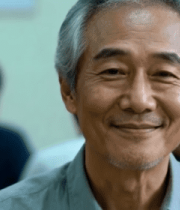 微笑老人近景特写7227#横屏 