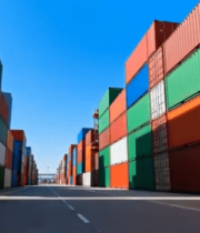 港口集装箱排列场景14990#横屏 