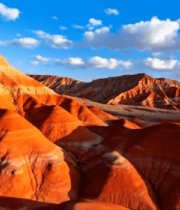 	 甘肃张掖七彩丹霞自然风光(1)9753#横屏 