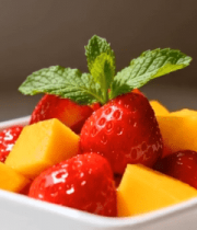 碗装草莓芒果水果拼盘1859#横屏 