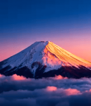 富士山云海景观2366#横屏 