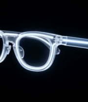 透明发光眼镜特写13326#横屏 