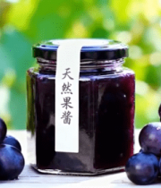 天然葡萄果酱与葡萄素材11148#横屏 