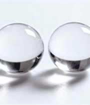 透明玻璃球微距特写素材5080#横屏 