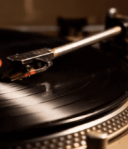 复古唱片机播放唱片素材9918#横屏 