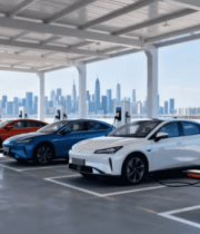 停车场内新能源汽车充电场景(1)7178#横屏 