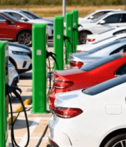 停车场新能源汽车充电桩场景11150#横屏 