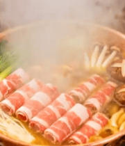 铜锅涮肉火锅食材展示14169#横屏 