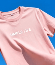 粉色恤广告素材7825#横屏 