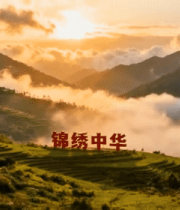 梯田自然风光日出全景11131#横屏 