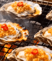 炭火烤制蒜蓉粉丝生蚝13125#横屏 