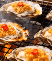 炭火烤制蒜蓉粉丝生蚝13125#横屏 