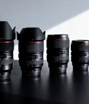 多支相机镜头陈列展示12035#横屏 