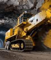 隧道内大型采矿机械作业8528#横屏 