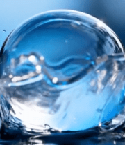 水珠溅落特写素材6075#横屏 