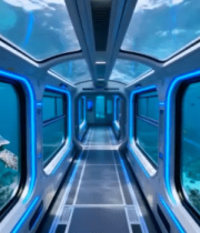 龟鱼群景观13185#横屏 