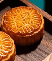 双手端送广式月饼素材 ()6899#横屏 