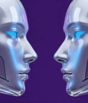 双机器人头部特写2031#横屏 