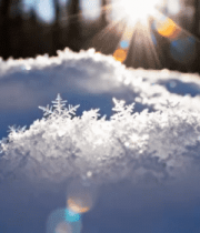 冬日阳光下的积雪特写13423#横屏 