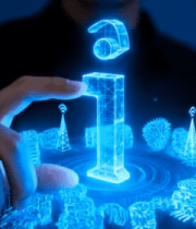 手触摸交互虚拟科技元素4175#横屏 