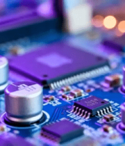 	 电路板芯片特写素材5533#横屏 