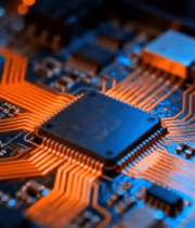 电路板芯片特写(1)7566#横屏 