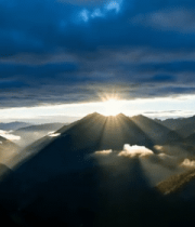 山脉云海日出自然景观(1)12170#横屏 