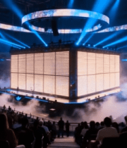 大型舞台现场观众聚集场景12181#横屏 