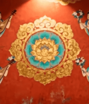 传统古风壁画画面7429#横屏 