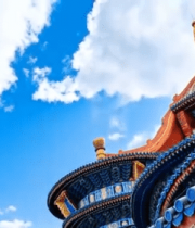 传统古建筑飞檐特写6720#横屏 