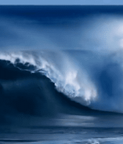 大海翻涌的海浪10996#横屏 