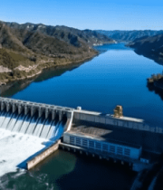 大坝水库俯瞰全景11575#横屏 