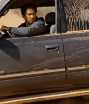 沙漠中汽车驾驶场景172#横屏 