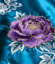 刺绣工艺品特写素材9890#横屏 